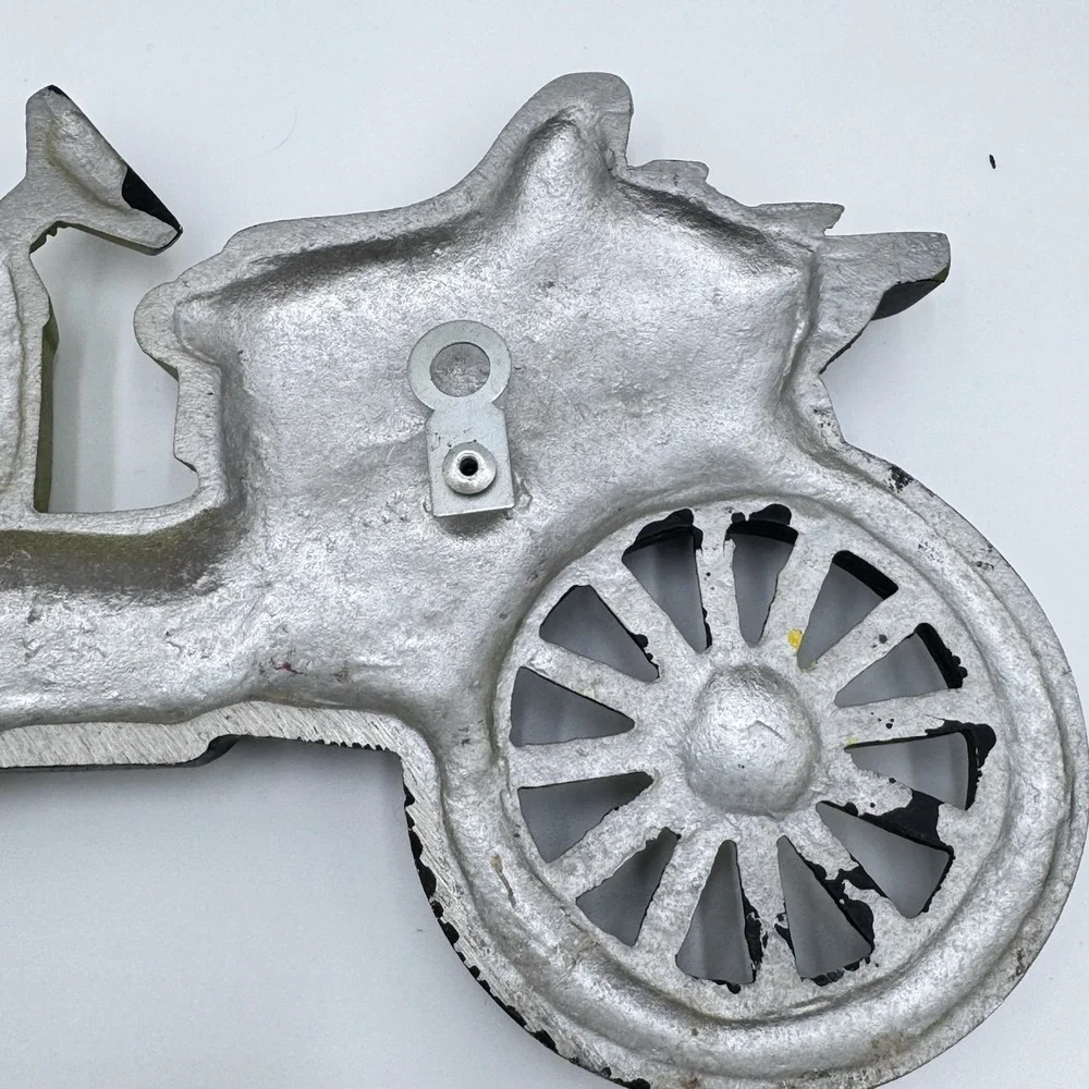 Vintage 1909 Hupmobile Car Hand Cast Aluminum Wall Art By Midwest Products #AC-7